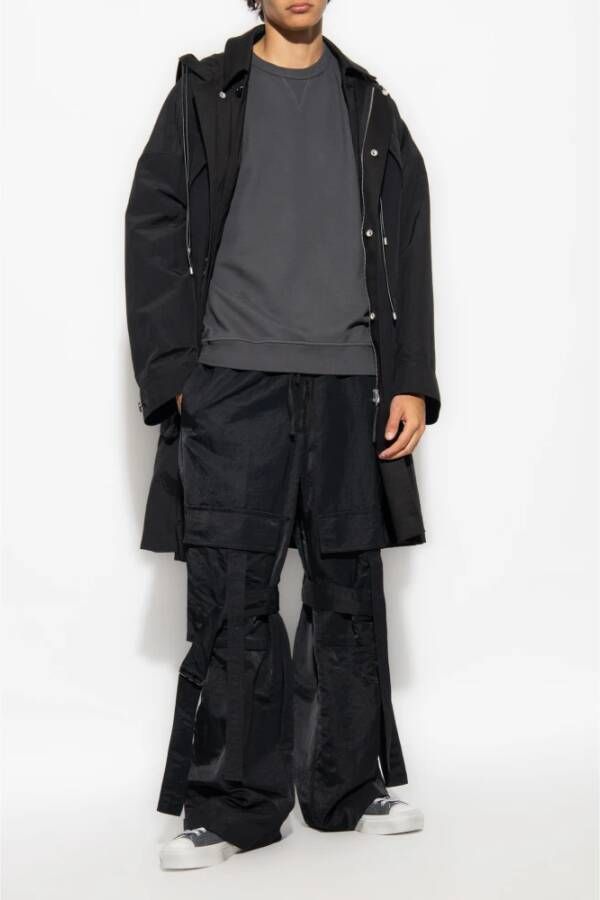 Stone Island Sweatshirt met logo Grijs Heren