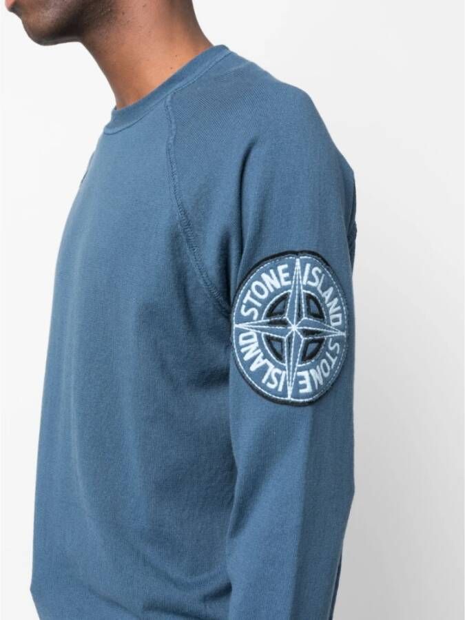 Stone Island Sweatshirts Blauw Heren