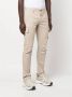 Stone Island Cargo Twill Katoenen Broek Beige Heren - Thumbnail 2