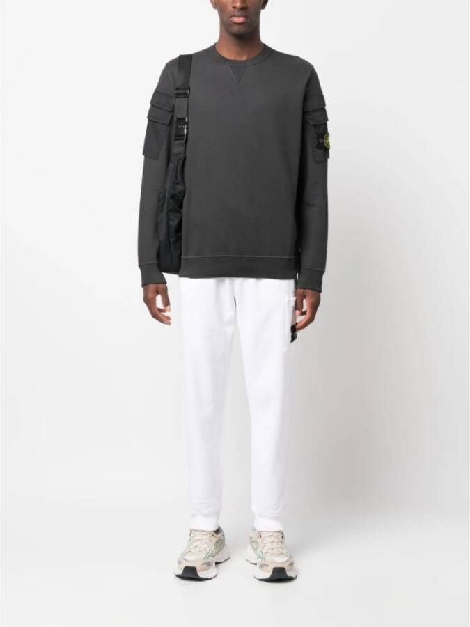 Stone Island V0062 Piombo Sweatshirt Grijs Heren