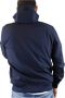 Stone Island Winterjas Marineblauwe Grove Hoodie met Rits Blauw Heren - Thumbnail 2