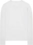 Stone Island Wit Slim Fit T-Shirt met Lange Mouwen White Heren - Thumbnail 1