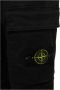 Stone Island Zwarte Tapered Sweatpants met Trekkoord in de Taille Black Heren - Thumbnail 4