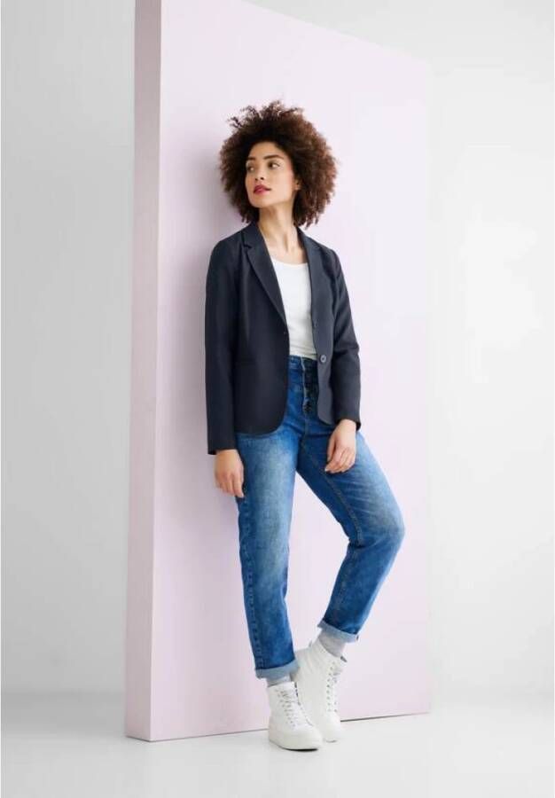 Street One Jackets Blauw Dames