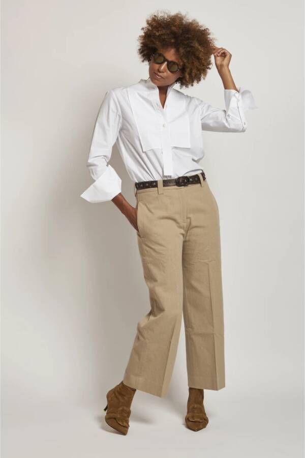 Studio Nicholson Beige Herenbroek Beige Dames