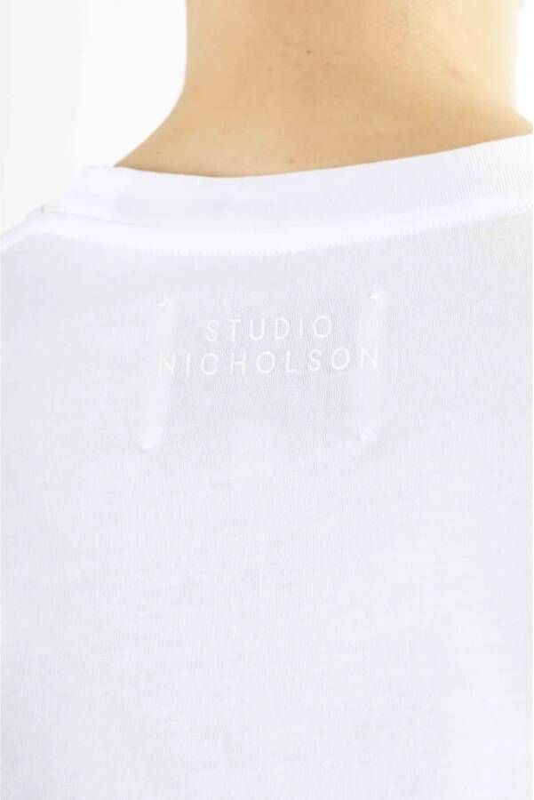 Studio Nicholson T-shirts Wit Heren