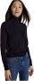 Summum Woman Turtle Neck Basic Knit Sweater Black Dames - Thumbnail 3