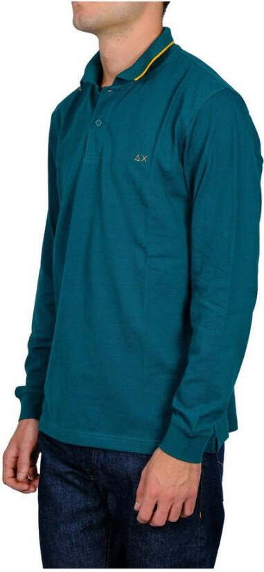 Sun68 Poloshirt Blauw Heren