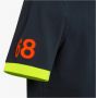 Sun68 Donkergrijze Polo Shirt met Fluorescerend Logo Gray Heren - Thumbnail 3