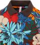 Sun68 Bloemenprint Polo Shirt voor Heren Multicolor Heren - Thumbnail 3