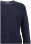 Sun68 Ronde Hals Gebreide Kleding intage Microtrama Blue Heren - Thumbnail 4
