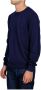 Sun68 Gebreide kleding met ronde hals en dubbele randstrepen Blue Heren - Thumbnail 2