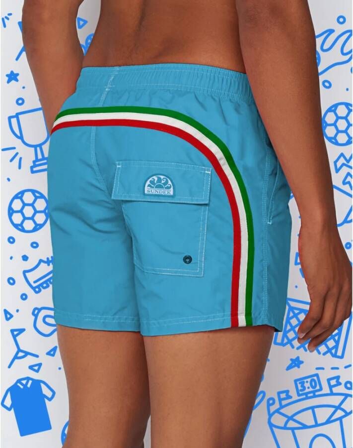 Sundek Beachwear Blauw Heren