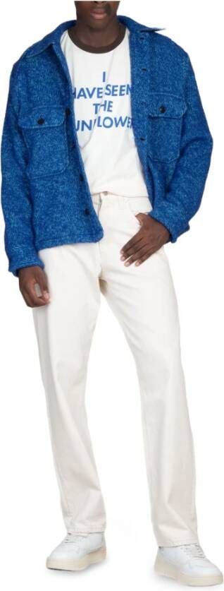Sunflower Jagger Tee Stijlvol en Trendy White Heren