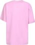 Sunnei Paarse katoenen T-shirt met geborduurd logo Purple Dames - Thumbnail 2