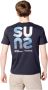 Sunspel Blauwe Print Heren T-shirt Blue Heren - Thumbnail 2