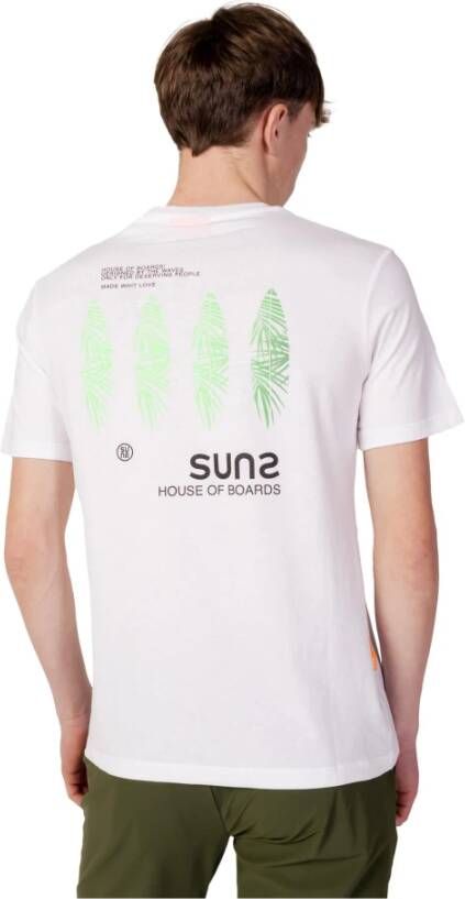 Sunspel T-Shirts Wit Heren