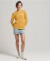 Superdry Dames sweatshirt Cooper Classic 70s Yellow Dames - Thumbnail 3