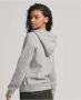 Superdry Dames sweatshirt met capuchon Logo vintage Grijs Dames - Thumbnail 2