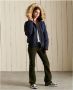 Superdry Bomberjack afneembare capuchon gerecyclede wattering - Thumbnail 3