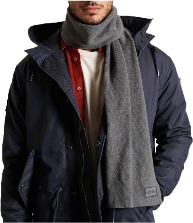 Superdry Halsdekking Vintage Logo Grijs Heren