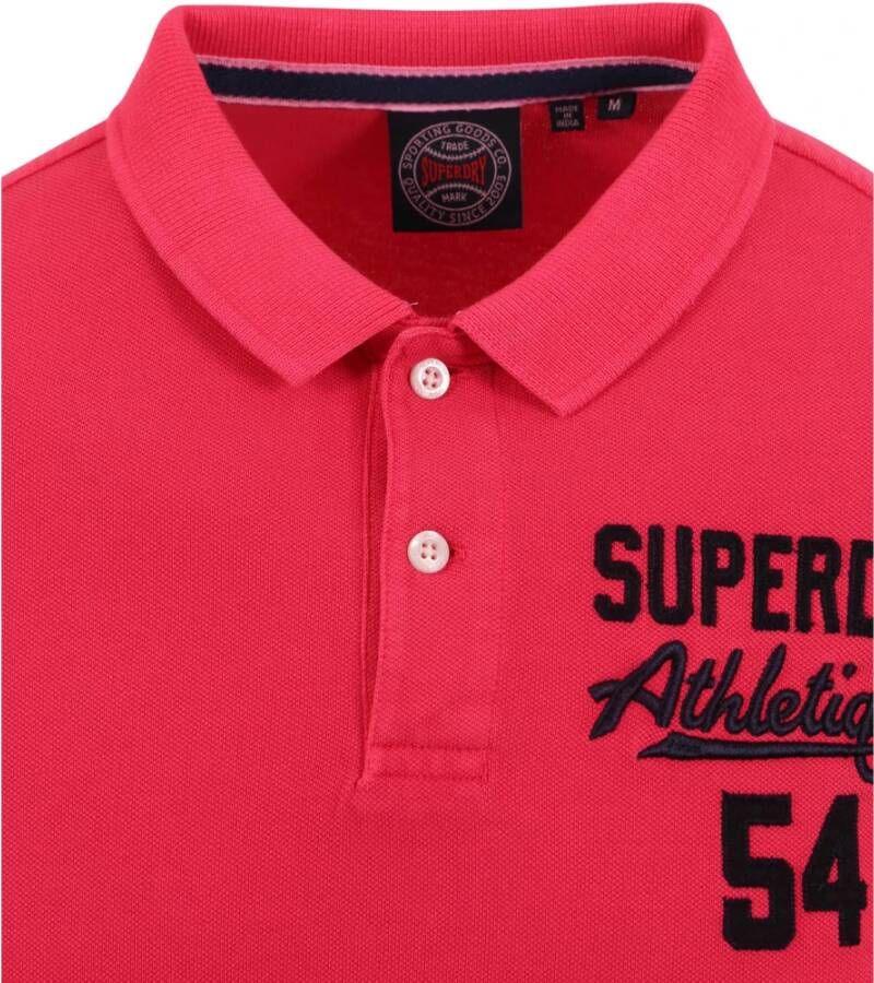 Superdry Polo Shirts Roze Heren