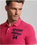 Superdry Classic Pique Polo Superstate Roze - Thumbnail 3