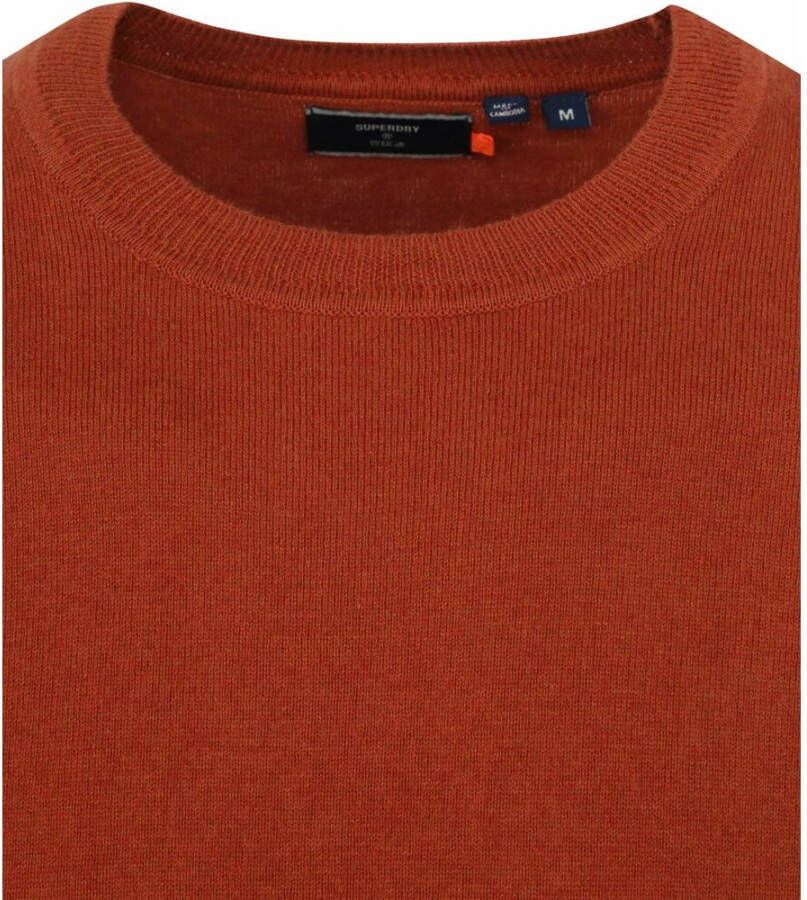 Superdry Pullover Oranje Heren