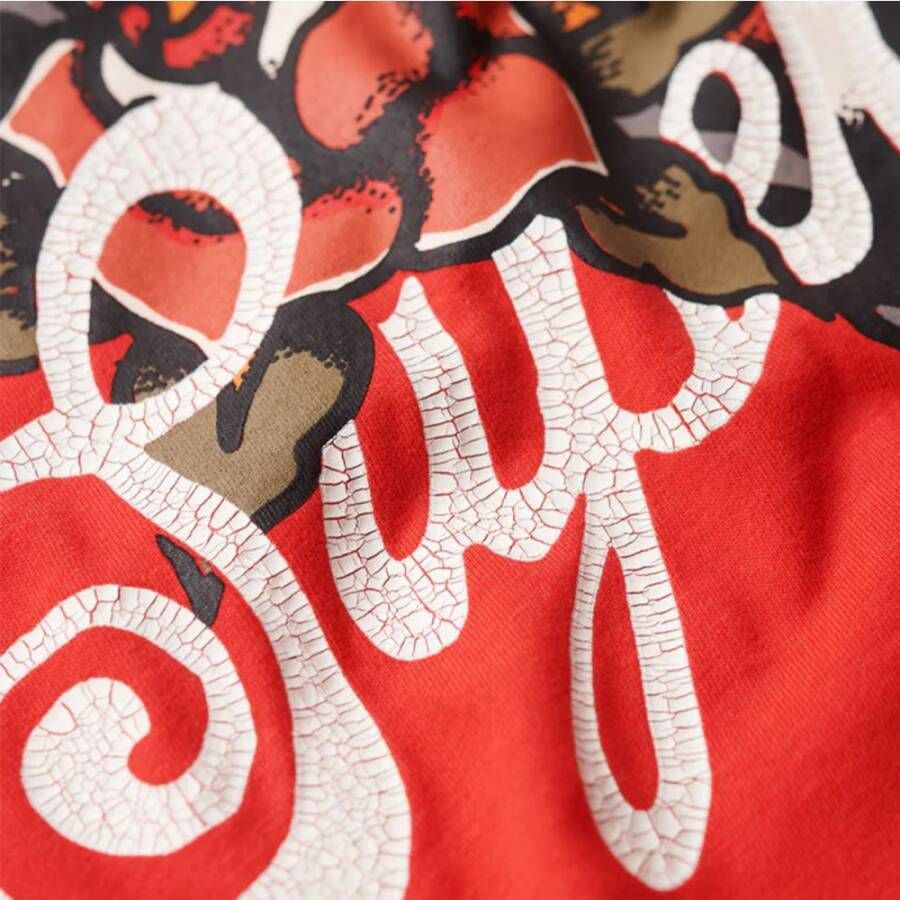 Superdry Stijlvol T-shirt voor mannen Red Heren