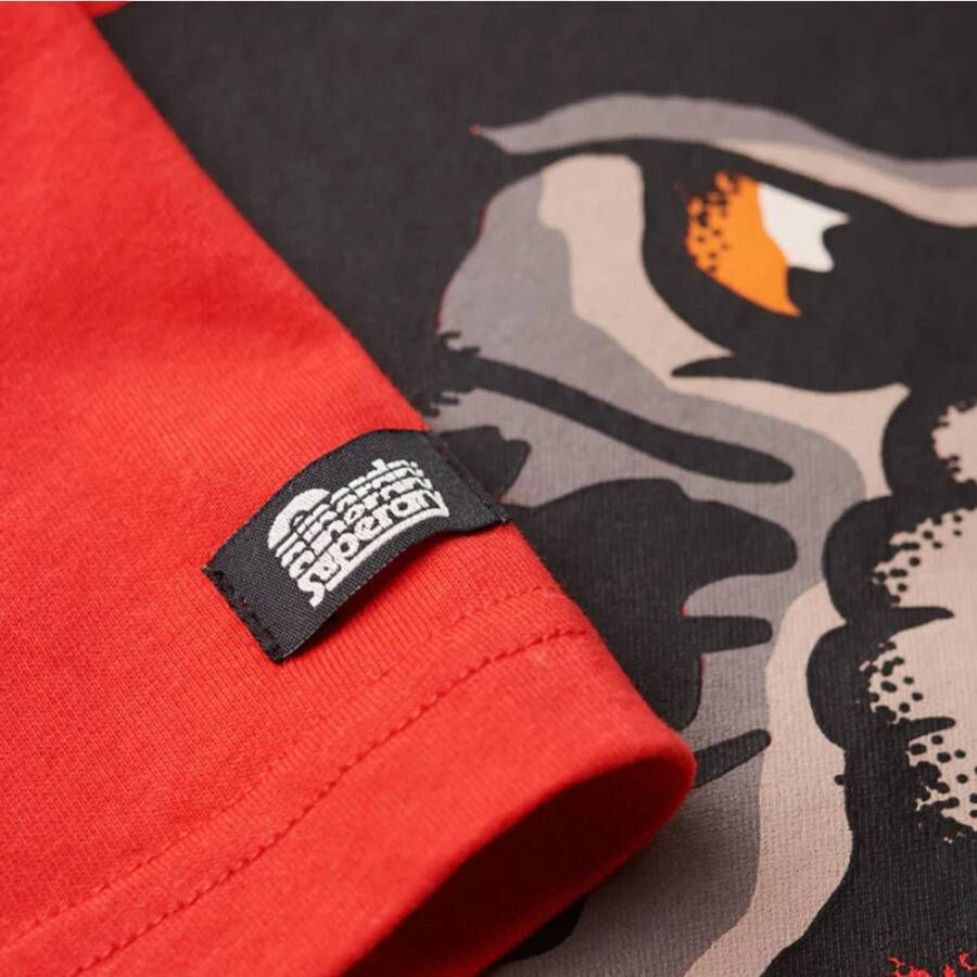 Superdry Stijlvol T-shirt voor mannen Red Heren