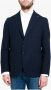 Tagliatore Blauwe Katoenen Blazer Tijdloze Stijl Blue Heren - Thumbnail 2