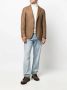 Tagliatore Bruine Aw23 Heren Blazers Brown Heren - Thumbnail 3