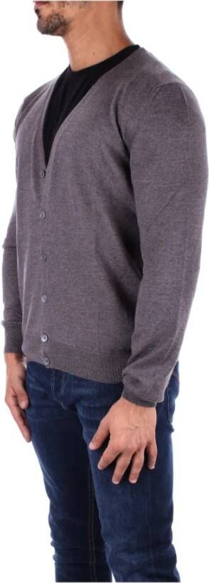 Tagliatore Cardigans Grijs Heren