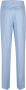 Tagliatore Hoog getailleerde geplooide broek in helder blauw Blue Dames - Thumbnail 2