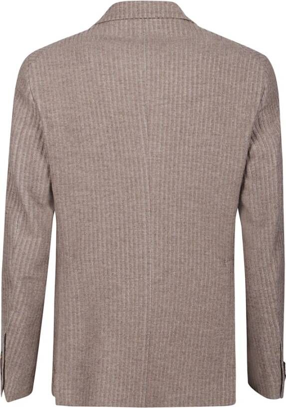 Tagliatore Et871 Tortora Jas Stijlvolle en Trendy Buitenkleding Bruin Heren