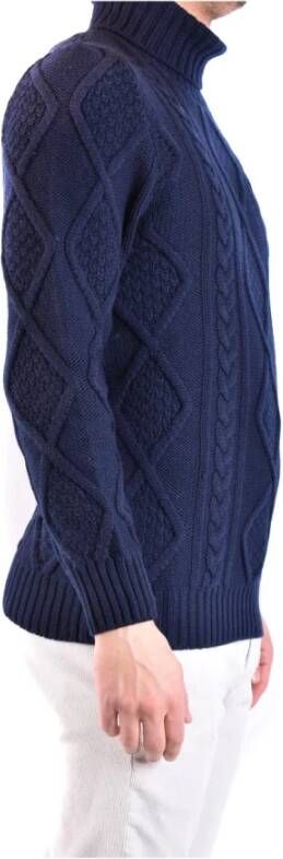 Tagliatore Knitwear Blauw Heren
