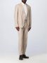Tagliatore Stijlvol Enkellange Pakken Beige Heren - Thumbnail 2