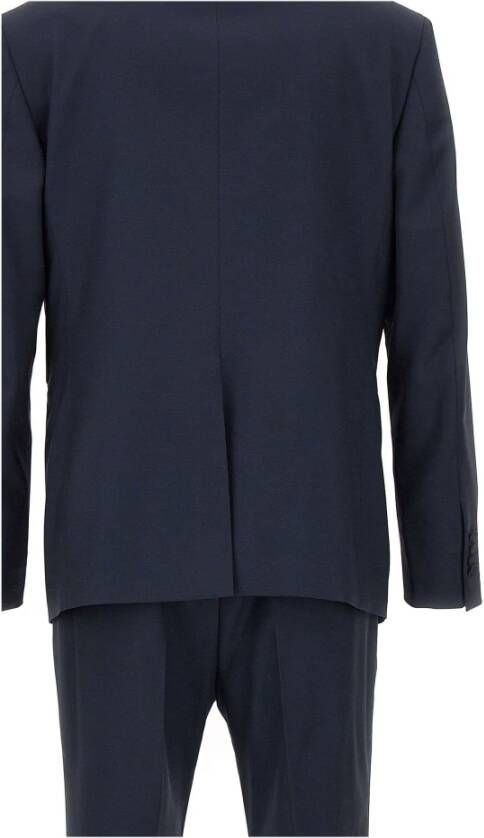 Tagliatore Single Breasted Suits Blauw Heren