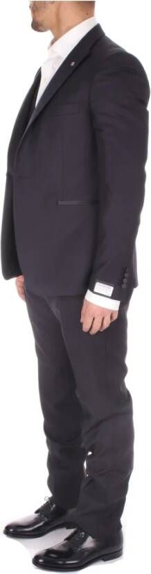 Tagliatore Single Breasted Suits Blauw Heren