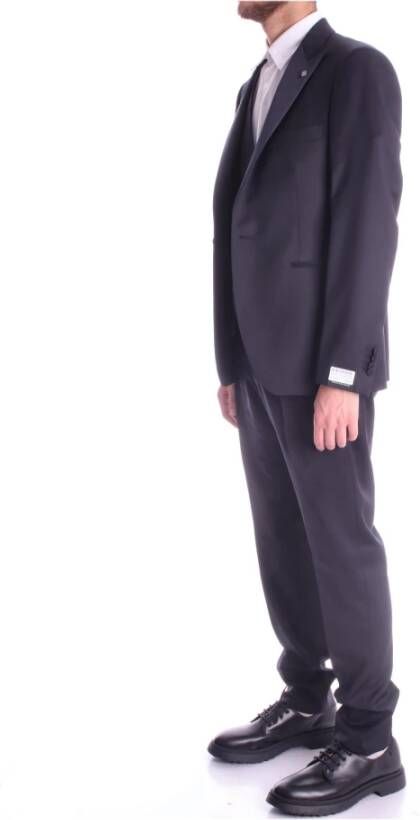 Tagliatore Single Breasted Suits Blauw Heren