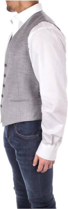 Tagliatore Suit Vests Grijs Heren