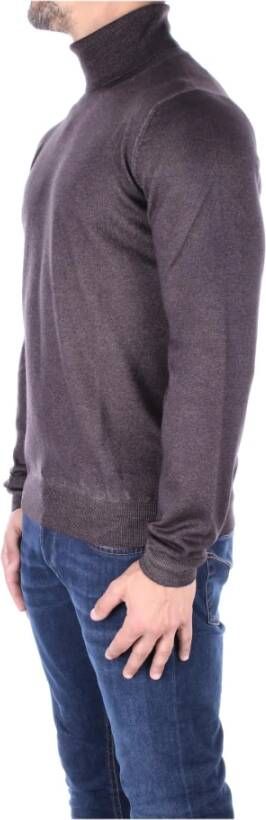 Tagliatore Turtlenecks Bruin Heren