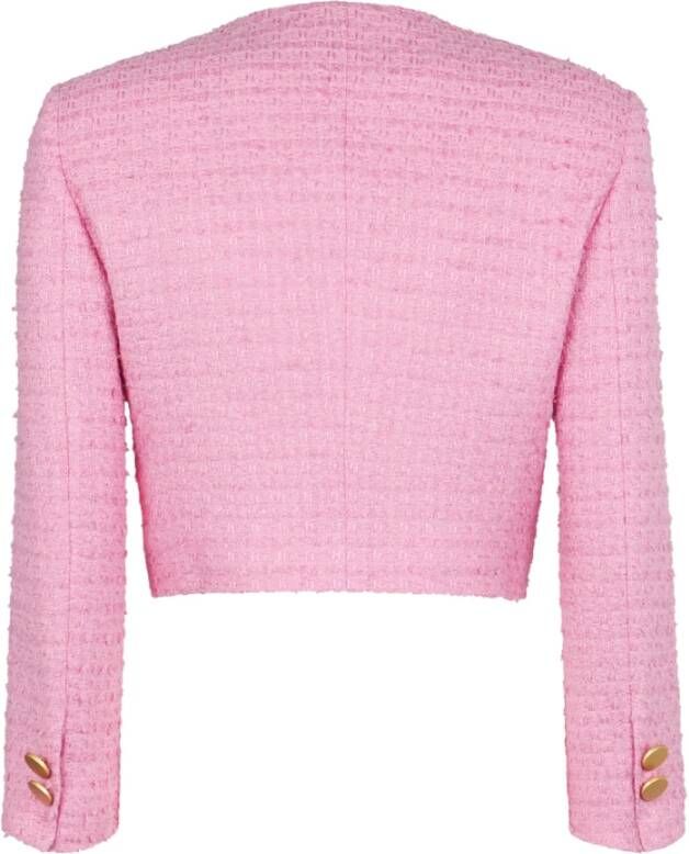 Tagliatore Tweed Jackets Roze Dames