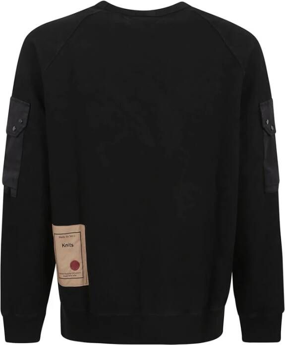 Ten C 999 Sweatshirt Stijlvol en Comfortabel Zwart Heren