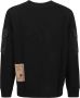 Ten C 999 Sweatshirt Stijlvol en Comfortabel Zwart Heren - Thumbnail 2