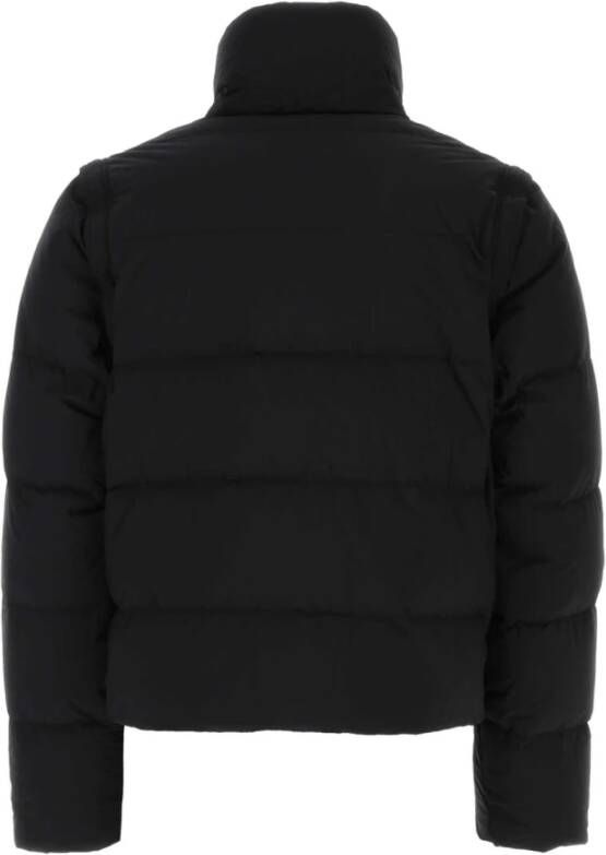 Ten C Black Nylon Austral Down Jacket Zwart Heren