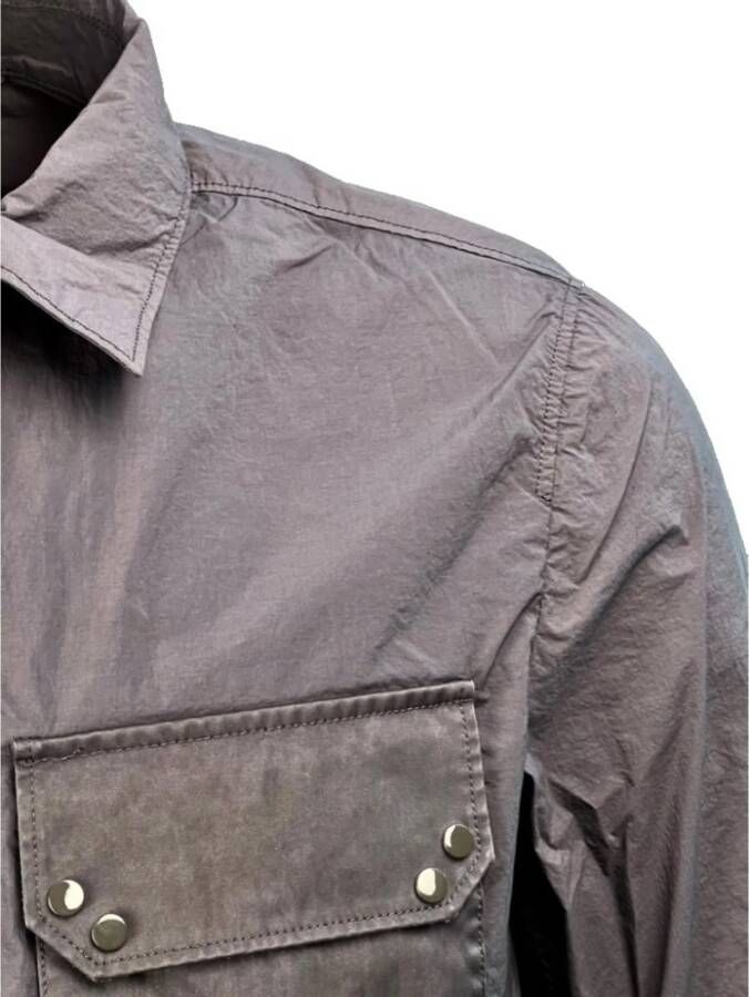 Ten C Light Jackets Grijs Heren