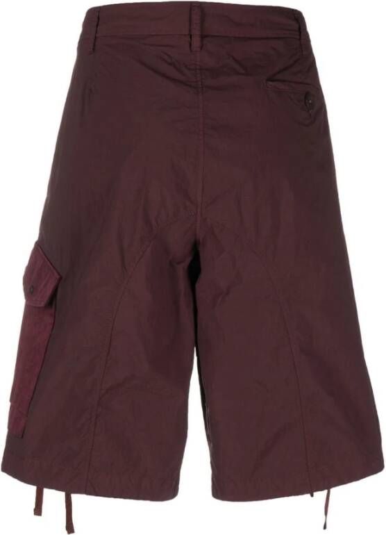 Ten C Long Shorts Paars Heren