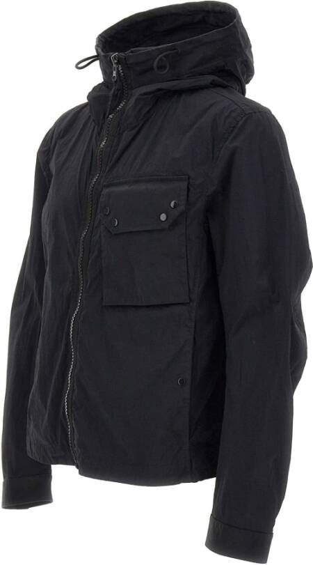 Ten C Sweater met rits Zwart Heren
