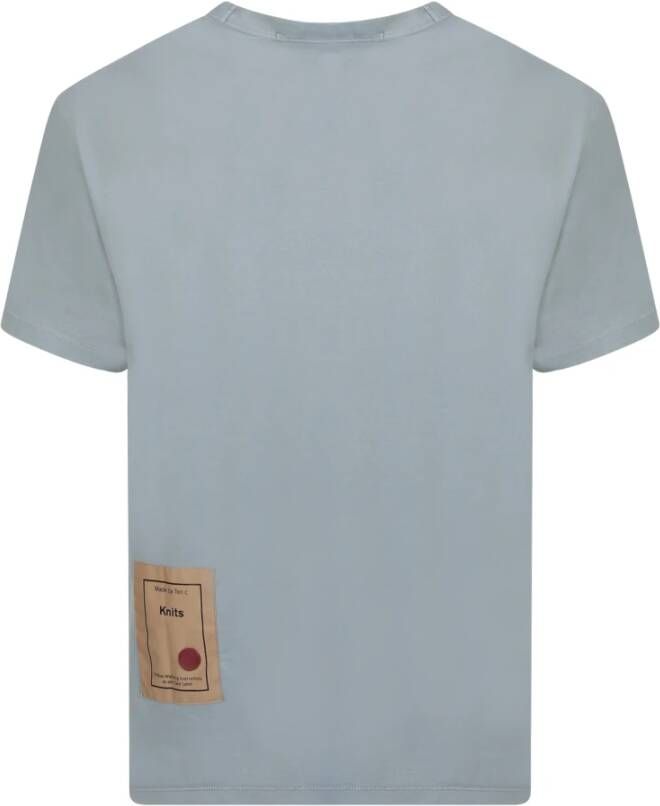 Ten C T-Shirts Blauw Heren